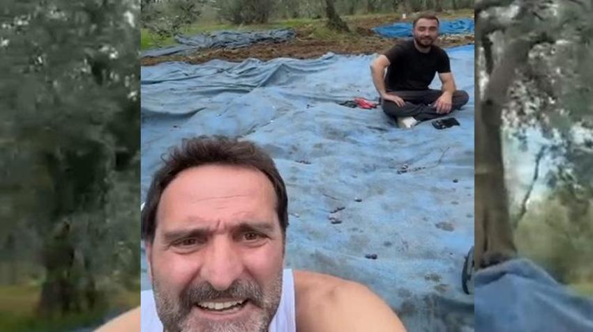 Ünlü oyuncu ilk hasadını yaptı! O anları "kimse görmeden" sözleriyle paylaştı