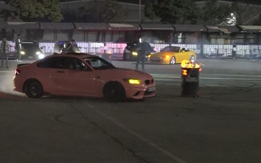 Gaziantep Şehitkamil'de modifiye araç tutkunları buluştu! Drift gösterileri nefesleri kesti