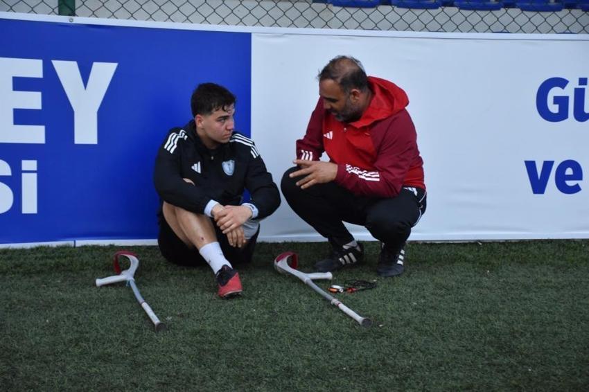 Gaziantep'te 13 yıl önce engelli kaldı! Hayata böyle tutundu