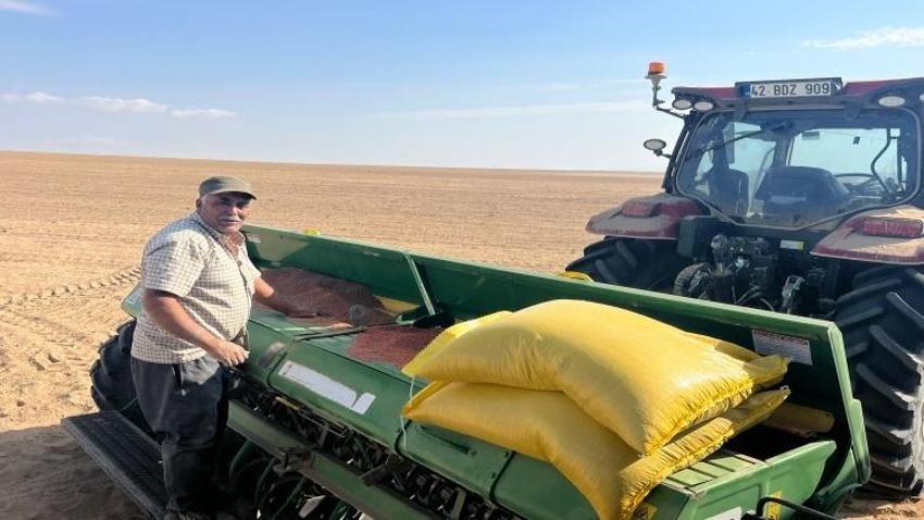 Konya’nın bu ilçesinde traktör sesleri yeniden yükseldi! Herkes aynı hedef için tarlada
