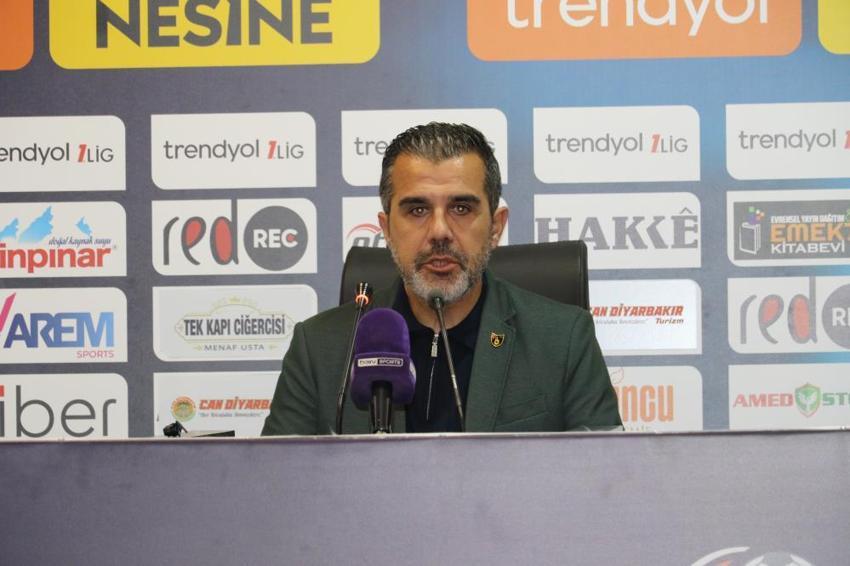 Amedspor sahasında 1 puana razı oldu! Rakipten övgü dolu sözler: 'Amedspor Süper Lig'de olmayı hak ediyor'