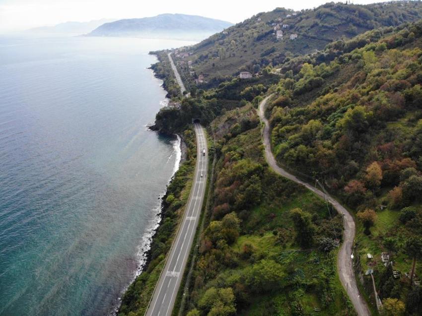 Karadeniz'in en güzel 43 kilometresi! İki ilçeyi bağlıyor