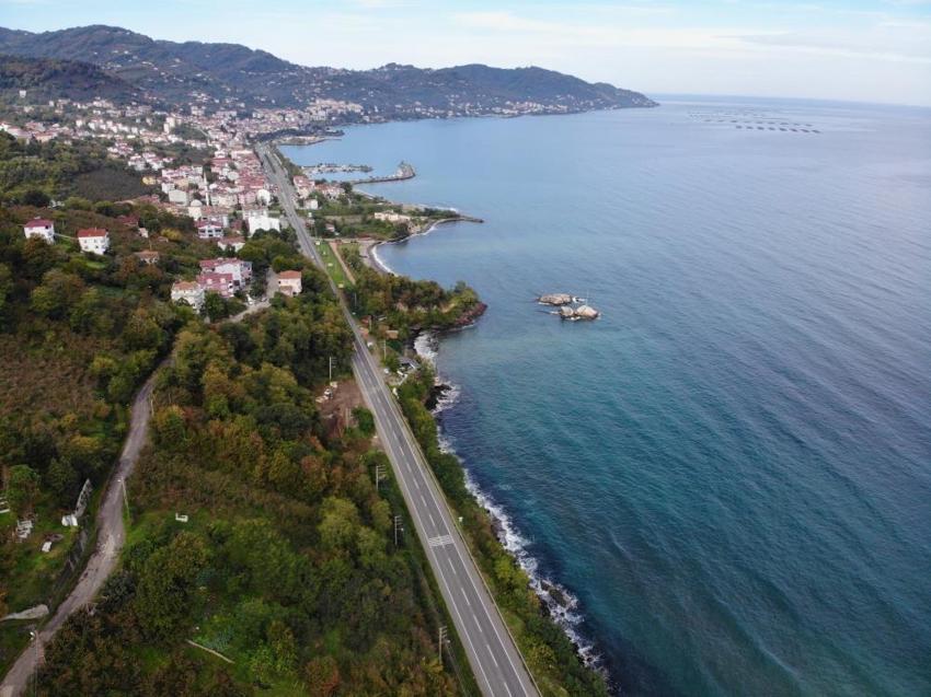 Karadeniz'in en güzel 43 kilometresi! İki ilçeyi bağlıyor