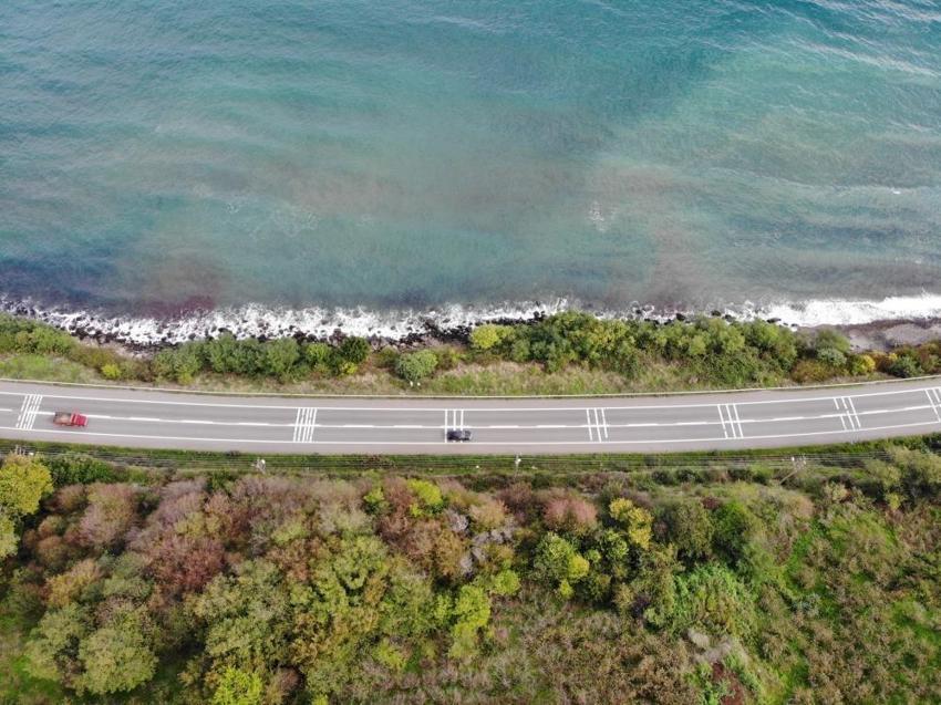 Karadeniz'in en güzel 43 kilometresi! İki ilçeyi bağlıyor