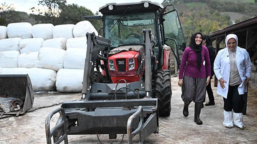 Düzceli genç kadının ilham veren başarısı! Bir inekle başladı, 5 yılda dev bir tesis kurdu