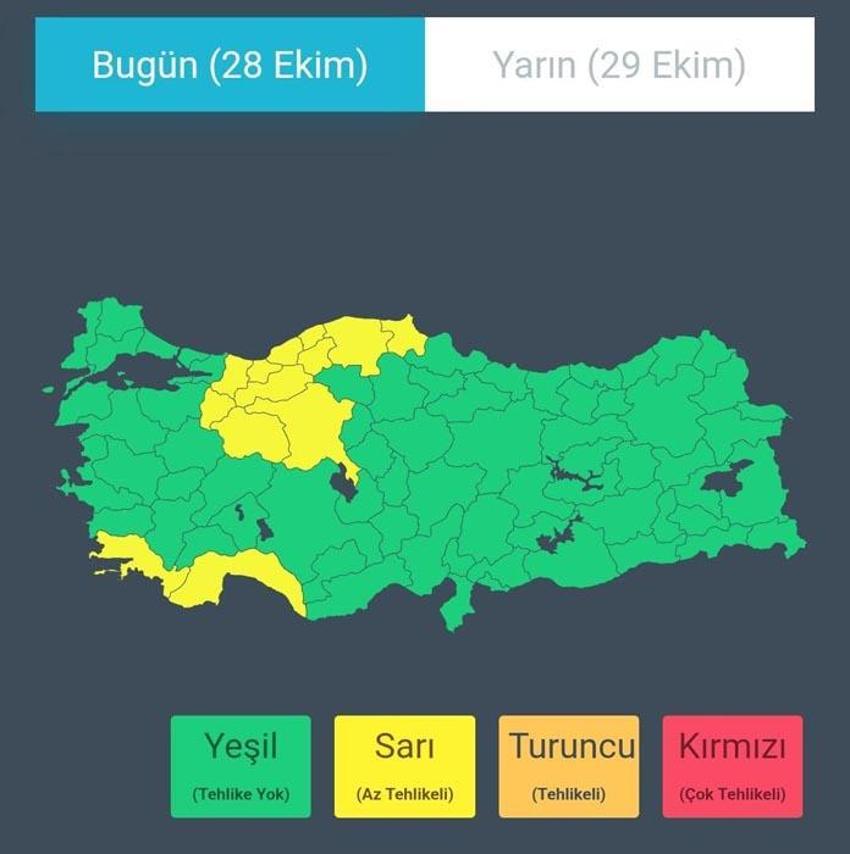 Yağmur ve gök gürültülü sağanak yağışlar kuvvetli geliyor! Meteoroloji ve bakanlıktan uyarılar peş peşe geldi: 17 ilde etkili olacak