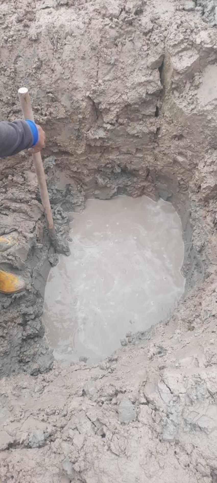 Denizli'de 120 km öteden fark edildi! Zeminde birikince kurudu kaldı