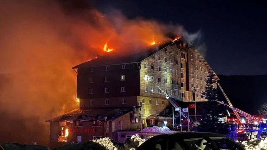 Bolu'da yangın faciasında Grand Kartal Oteli'nin yönetim kurulu üyeleri savunmalarını verdi
