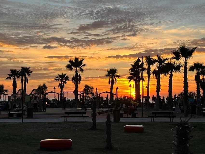 Hatay Samandağ'da gün batımı eşsiz manzara oluşturdu! Görsel şölene dönüşen görüntüler nefes kesti