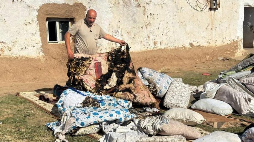 Şanlıurfa'da bilim kurgu filmi gibi olay: Aile nereye gitse alevler takip ediyor! Sığındığı komşunun evi de tutuştu