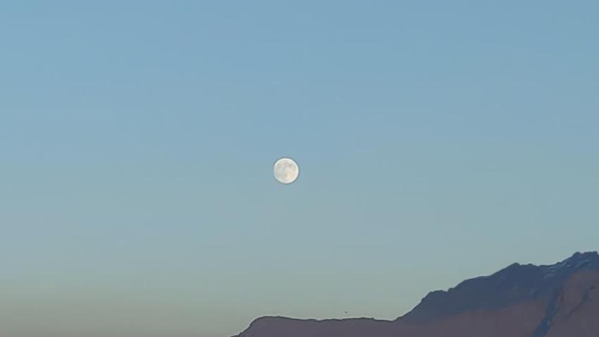 Van'da gökyüzünde ikisi aynı anda görüntülendi! İlk kez bu kadar net ortaya çıktı