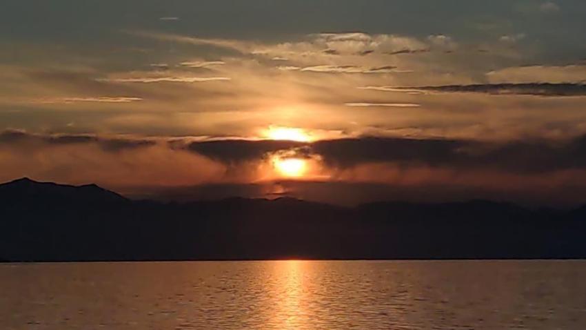 Van'da gökyüzünde ikisi aynı anda görüntülendi! İlk kez bu kadar net ortaya çıktı