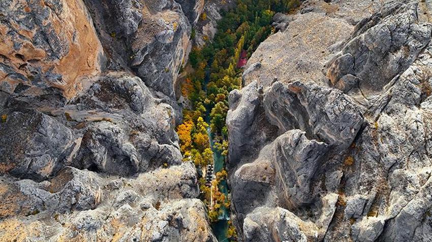Malatya'da gizli cennet: Tohma Kanyonu sonbaharda ziyaretçi akınına uğradı! 'Bozkırın ortasındaki huzur!'