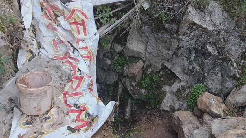 Ferhat Dağı'nda 15 metrelik kazı! Görenler şaşkına döndü!