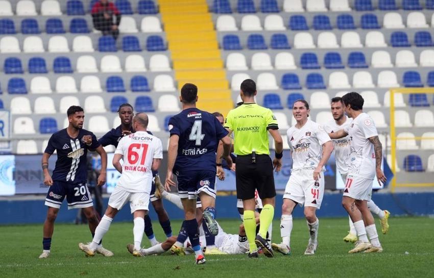 Vanspor, Sarıyer'e 2-1 yenilince kriz çıktı: Hakan Kutlu 9 kişilik takımı yenemiyorsan istifa et