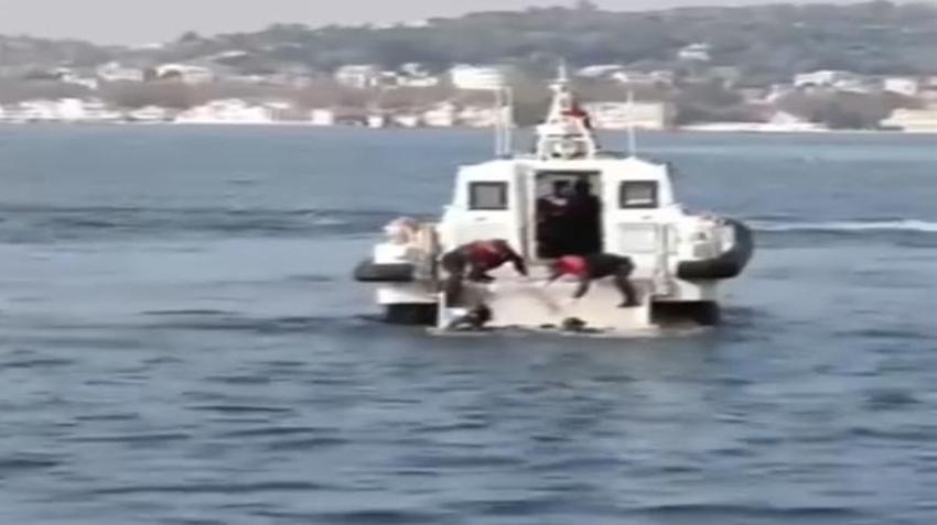 Beykoz'da yürüyüşe çıkan vatandaşlar gördü! Denizde erkek cesedi bulundu