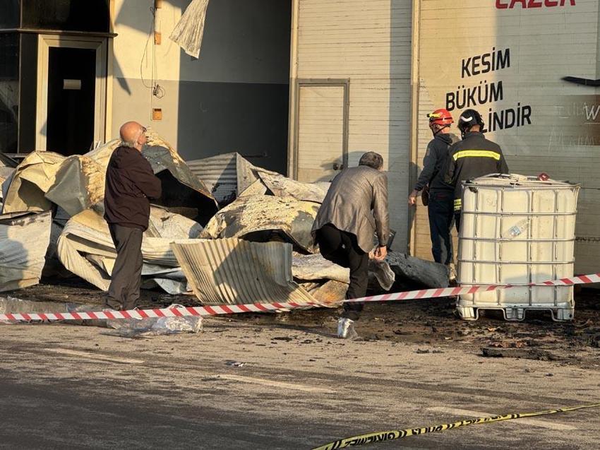 Türkiye'yi sarsan yangın faciasının ilk anları kamerada: Kocaeli'de 6 kişiye mezar olmuştu