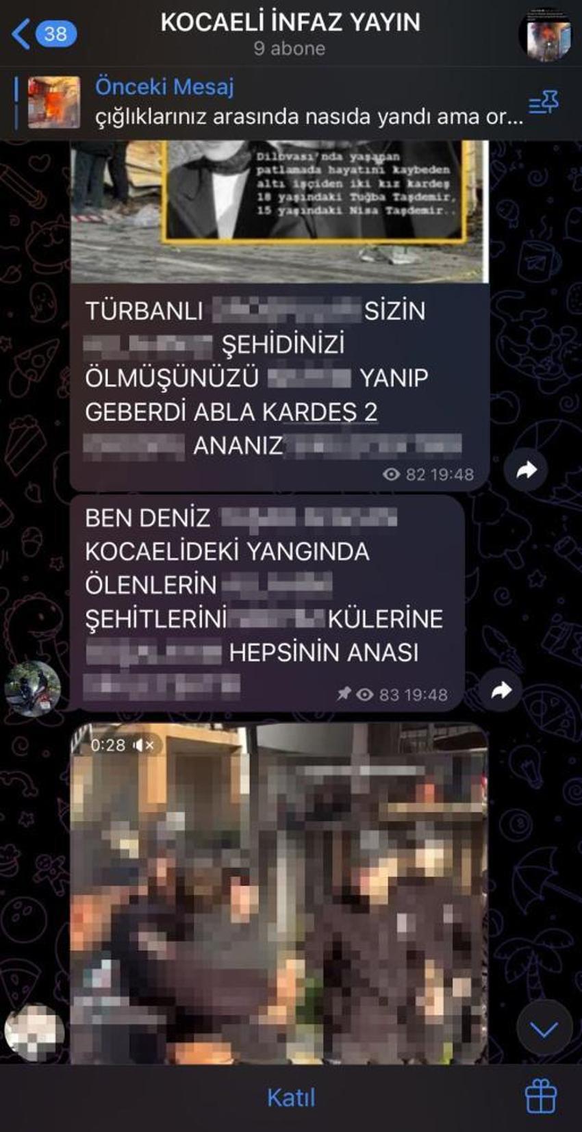Kocaeli'ndeki yangında hayatını kaybedenler hakkında skandal yazışmalar! 'Mezarlarını kazıp cesetlerini kaçıracağım'