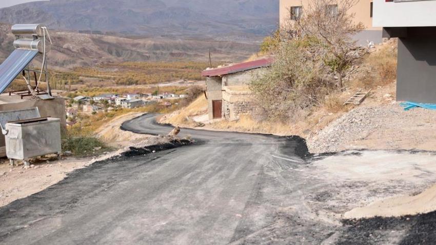 Malatya'nın en güzel 22 kilometresi oldu! 120 ton tamamlandı