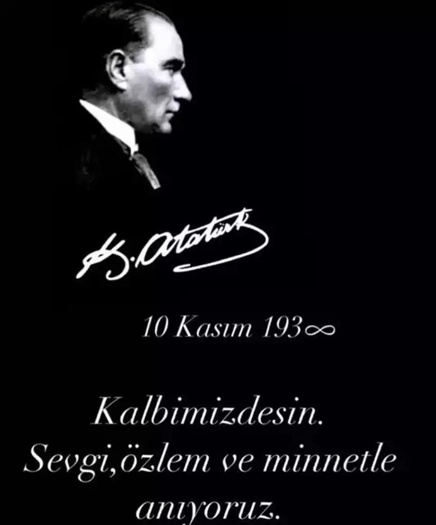 10 Kasım sözleri: KISA DUYGUSAL ATATÜRK'Ü ANMA MESAJLARI! 10 Kasım mesajları ile Ata'mızı özlem ve minnet ile ifade eden 10 Kasım sözleri