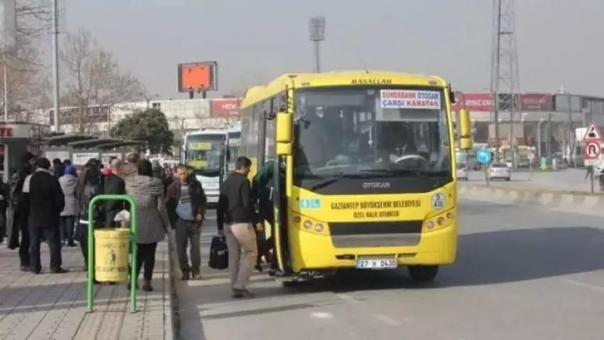 Gaziantep'te toplu ulaşım zammı belli oldu!