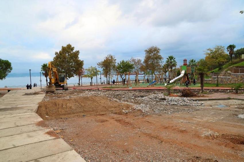 Eskihisar baştan aşağı yenileniyor! Yeni yürüyüş yolu ve otopark hazır