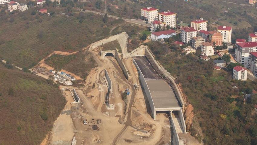 Trabzon'un trafiğine rahat nefes aldıracak dev projesinde sona yaklaşıldı: Maçka'ya ulaşım 20 dakikaya düşüyor!