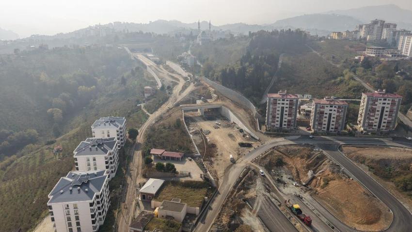 Trabzon'un trafiğine rahat nefes aldıracak dev projesinde sona yaklaşıldı: Maçka'ya ulaşım 20 dakikaya düşüyor!