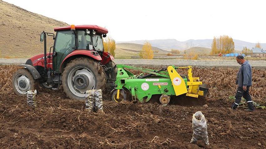 Ağrı Patnos'ta tarımda devrim! Mor patates hasadı başladı: 7 dekardan 40 dekara çıktı, kar yağmadan bitirilecek!