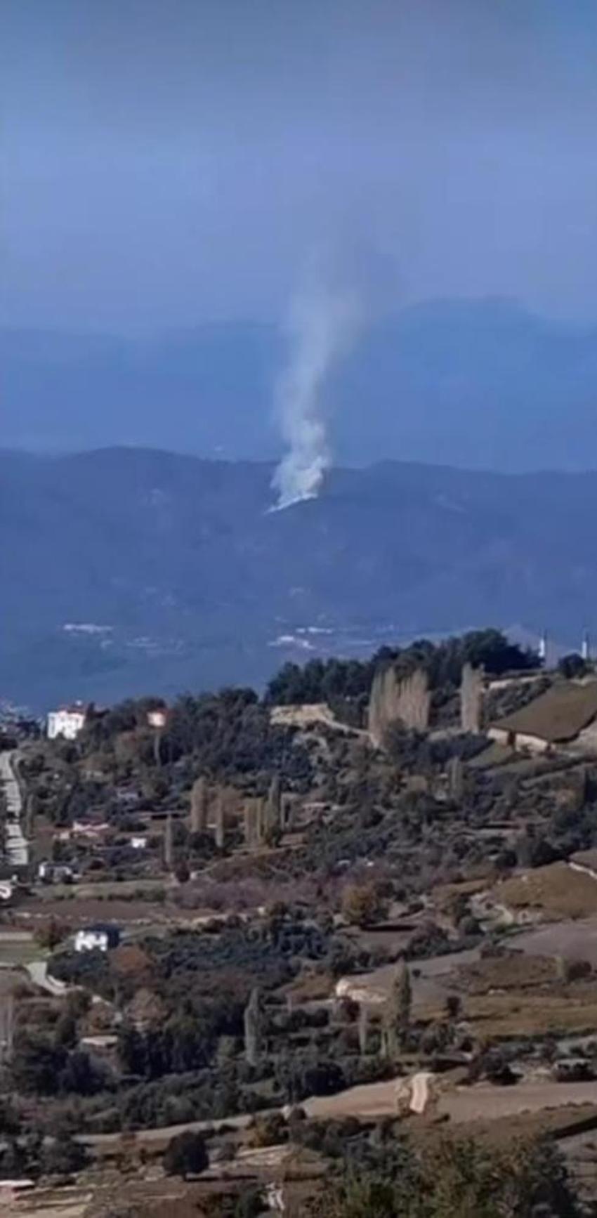 Muğla'da orman yangını! Ekipler müdahale ediyor