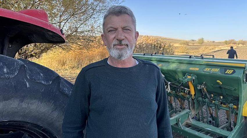 Yozgat'ta yağış gecikince ekim de gecikti! Buğday ekimi kasım ayının ortasında başladı