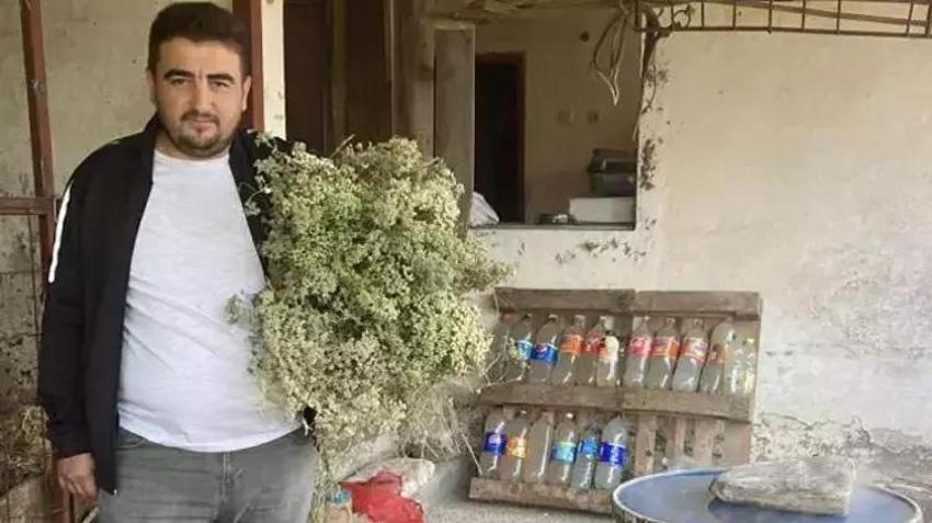 Dağlarda kendiliğinden yetişiyor! Dedesinden öğrendiği tarifle özel hazırlıyor! Talep patladı, siparişe göre üretiyor