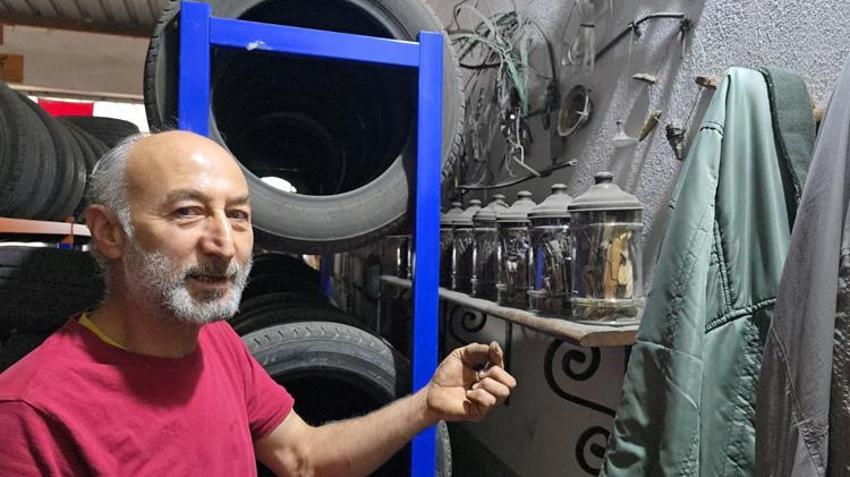 33 yılda topladı! Hepsini kavanozlarda saklıyor! Görenler şaşkına dönüyor