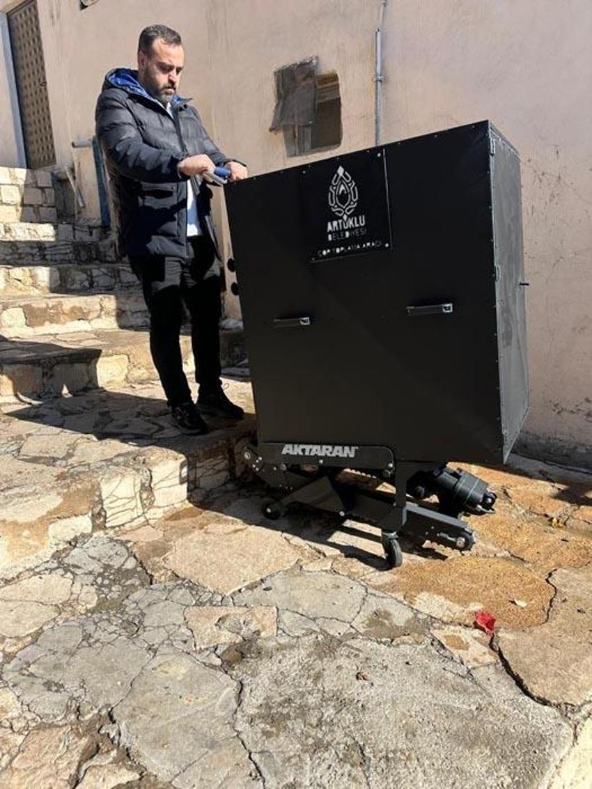 Mardin'de paletli aracın saha testi tamamlandı! Tarihi şehir Artuklu’da kadrolu eşeklerin yerine kullanılacak