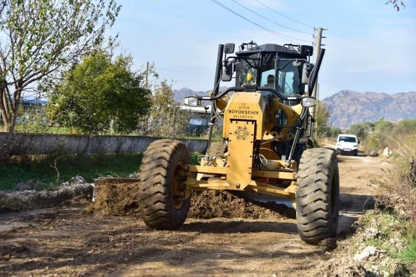Aydın'a modern ulaşım ağı! Sınırteke yoluna yapıldı