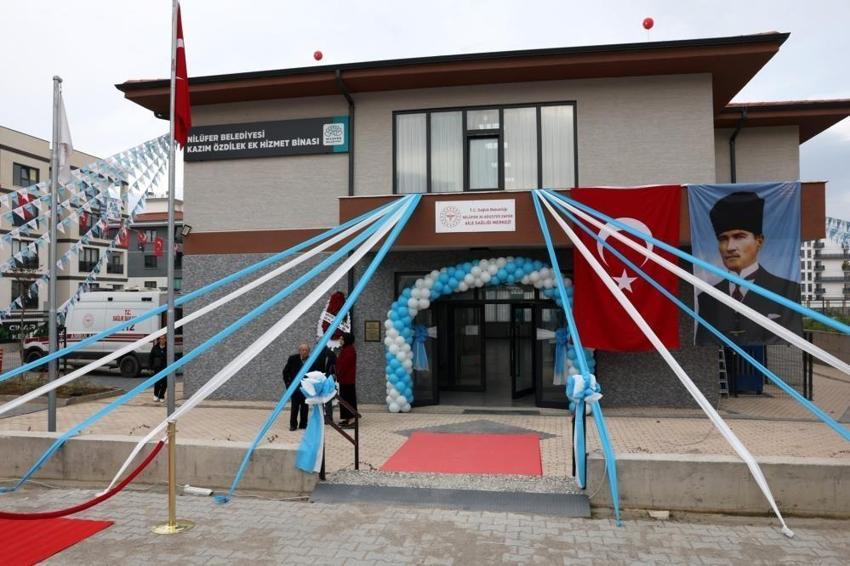 Bursa'nın o mahallesi yeni sağlık merkezine kavuştu!