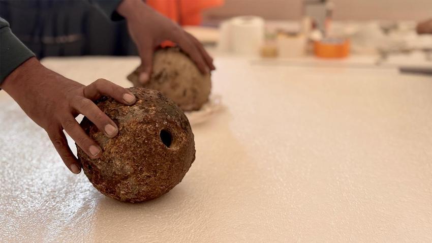 Konya’da Selçuklu kalesinin topuzları gün yüzüne çıkarıldı! Meram'da tarihi keşif