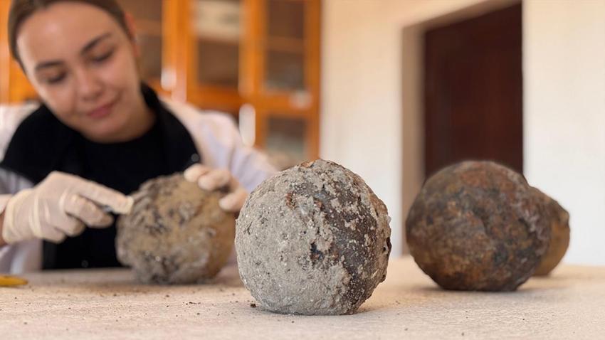 Konya’da Selçuklu kalesinin topuzları gün yüzüne çıkarıldı! Meram'da tarihi keşif