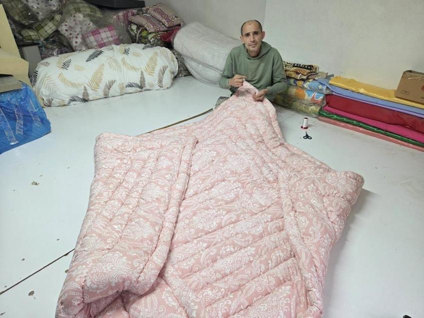 Samsun'da mesleğin en genci 52 yaşında: Yorgancılar son ilmeklerini atıyor