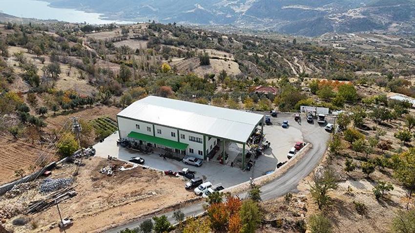 Karaman'da desteğiyle kurulan tesis yöre halkını üretime teşvik ediyor! Yol masrafı bitti