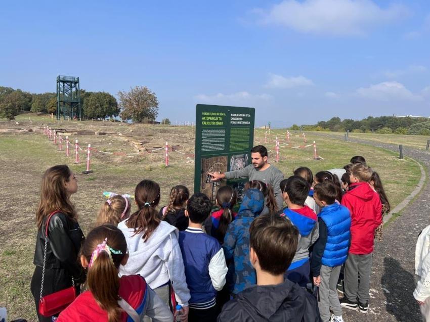 Bursa'da öğrenciler Arkeoloji'yi burada öğreniyor!
