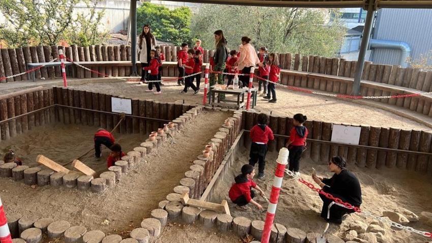 Bursa'da öğrenciler Arkeoloji'yi burada öğreniyor!