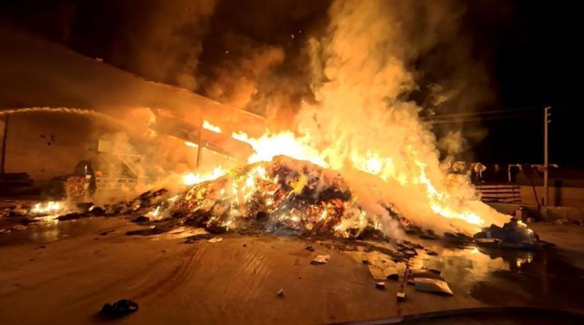 Aksaray'da alevli gece: 3 saatte kül oldu