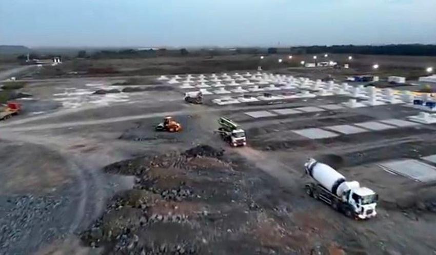 Samsun'da kurulumu bitti: 35 dönüm alan üretim merkezi olacak