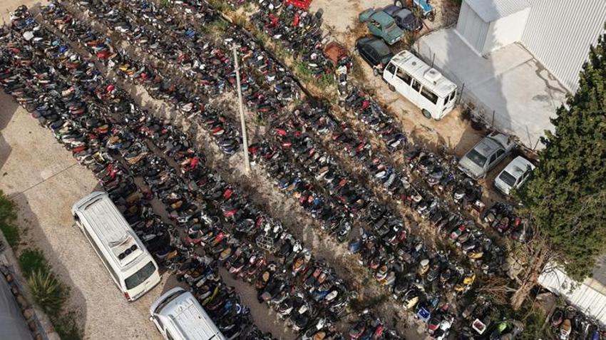 Antalya'da yediemin otoparkları doldu taştı: Binlerce araç çürümeye terk edildi