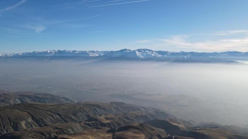 Erzincan'da doğa büyüsünü konuşturdu: Şehri kartpostala çevirdi