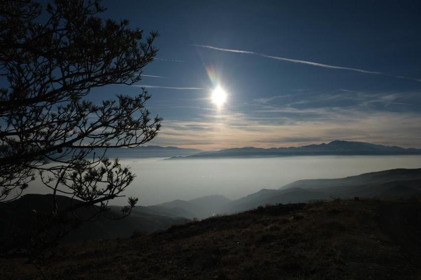 Erzincan'da doğa büyüsünü konuşturdu: Şehri kartpostala çevirdi