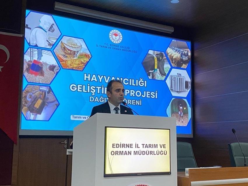 Edirne'de sütte verimi artıracak hamle! 52 besiciye erken teşhis cihazı dağıtıldı