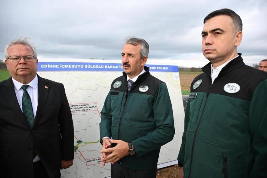 Edirne'ye hayat verecek 8 milyon metreküplük can damarı: Şehrin su sorununa devlet müdahalesi