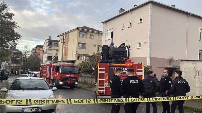 Darıca'da dehşete düşüren olay! Önce bıçak çekti, sonra binayı yaktı: İşçiler alevlerden çarşaf bağlayarak kurtuldu